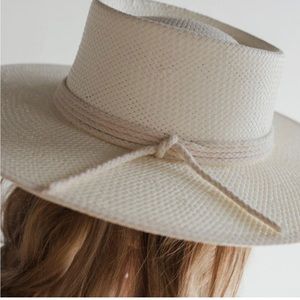 Gigi Pip ivory straw hat